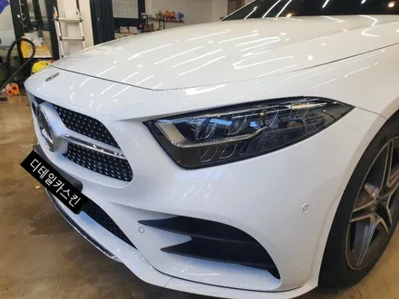 인천 서구 루원시티 벤츠 CLS 300d 라이트 PPF 필름시공 / 인천 서구 가정동