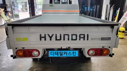 [현대 포터2 일렉트릭 전기차] 적재함 광고랩핑 시공 / 인천 서구 가정동