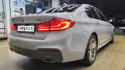 [BMW 520D] 3M 쿨그레이(시멘트색상) 전체 랩핑 시공 / 인천 서구 가정동