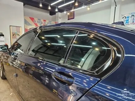 [BMW 7시리즈] 유광블랙 전체크롬 죽이기 크롬 딜라이트 시공 / 인천 서구 가정동