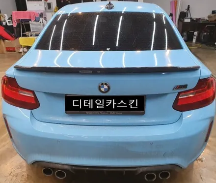 인천 서구 루원시티 랩핑 BMW M2 전체랩핑제거 / 인천 서구 가정동