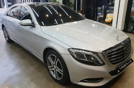 인천 서구 가정동 루원시티 벤츠S클레스 S400 전체랩핑 / 인천 서구 가정동