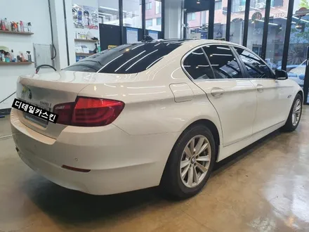 인천 서구 가정동 BMW 528i 무광실버크롬 전체랩핑 시공!! / 인천 서구 가정동