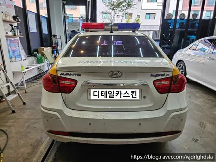 [현대 아반떼] 공공기관 법무부 차량 랩핑재시공 / 인천 서구 가정동