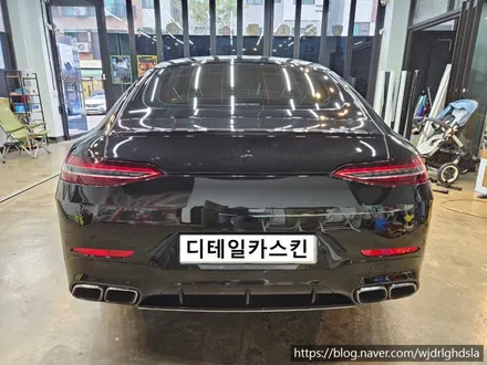 [벤츠 GT63 AMG] 크롬죽이기 부분랩핑 라이트 스모그 PPF 시공 / 인천 서구 가정동