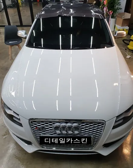 인천루프스킨 아우디 RS4 리얼카본루프 가정동루프스킨 / 인천 서구 가정동