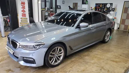 [BMW 520D] 3M 쿨그레이(시멘트색상) 전체 랩핑 시공 / 인천 서구 가정동