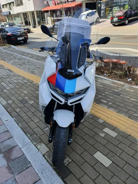 인천 서구 가정동 루원시티 BMW C400GT 바이크 전체랩핑 M데칼 / 인천 서구 가정동