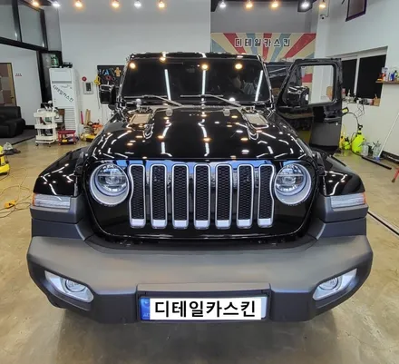 [지프 랭글러] 인천 서구 사이드미러 유광블랙 랩핑 / 인천 서구 가정동