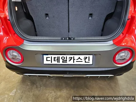 [현대 캐스퍼]크롬죽이기 부분랩핑 옵틱글래스 와이드미러 시공 / 인천 서구 가정동
