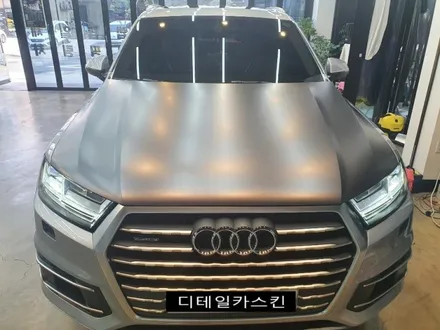인천 서구 가정동 청라 루원시티 아우디 Q7(4M) 3M 2080 사틴 다크 그레이 전체랩핑 (긴급재난지원금 사용 가능처) / 인천 서구 가정동