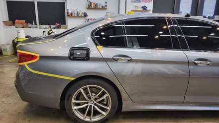 [BMW 520D] 3M 쿨그레이(시멘트색상) 전체 랩핑 시공 / 인천 서구 가정동