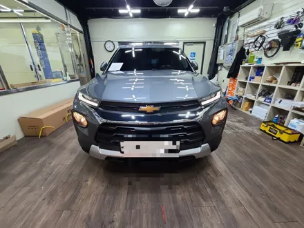트레일블레이저 튜닝 인증 led 전조등 브라비오 led 장착.용인 아지트. / 용인시 기흥구