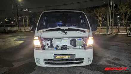 봉고3, 포터2 트럭도 장착 가능한 브라비오 LED 올뉴클래식 H7 합법 인증 LED전조등 설치는 아지트에 맡겨주세요. / 용인, 광교, 성남, 판교
