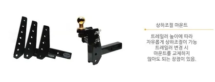 렉스턴스포츠칸에 설치한 트레일러 견인장치 드림이엔지 미국식 히치 유럽7 핀, 50mm 볼 후기입니다. / 용인, 광교, 성남, 판교