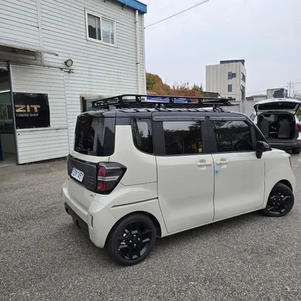 기아 레이 루프 캐리어 루프렉 루프바스켓 장착 튜닝 / 용인시 기흥구