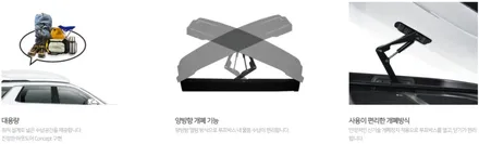 쌍용 뷰티풀 코란도 신형 코토 일체형 루프박스로 수납걱정 없이 쾌적한 실내를 만들어 보세요. 코토 일체형 루프박스, 동탄, 수원, 용인, 아지트 / 용인시 기흥구