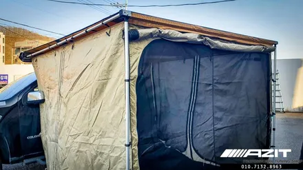 2022 쉐보레 콜로라도와 함께 편안하고 멋진 오토캠핑을 즐겨보세요. 카브리오 슬라이딩커버, 오브로CR3 롤바, ARB 차량용 어닝, ARB 루프탑텐트, 용인 튜닝샵 아지트. / 용인시 기흥구