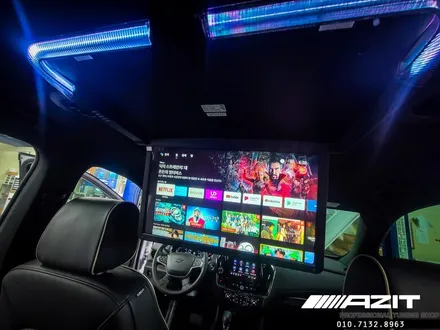 쉐보레 트래버스 2022 차량용 천정모니터 비클시네마 튜닝으로 차안에 우리가족만의 멋진 영화관을 만들어 보세요. / 용인시 기흥구