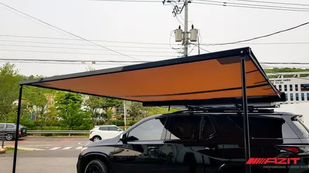 쉐보레 트래버스 신차패키지 부터 차박캠핑을 위한 튜닝까지 한번에 해결하세요. ARB어닝, 천정모니터 장착시공. / 용인시 기흥구