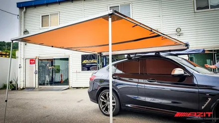BMW X4와 ARB 차량용 어닝 조합은 옳았습니다. 지금 바로 떠나셔도 됩니다. 캠핑, 차박, 동탄, 수원, 용인, 아지트 / 용인시 기흥구