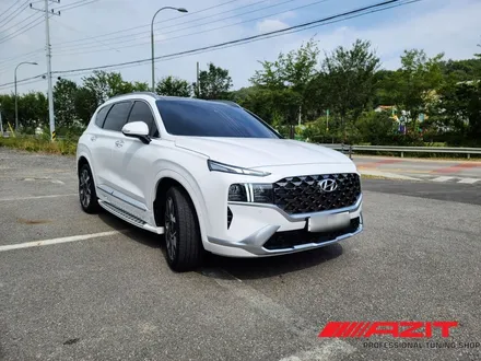 싼타페 2020년형 TM 페이스리프트 풍절음 방지 윈드킹 시공. 용인 아지트. / 용인시 기흥구