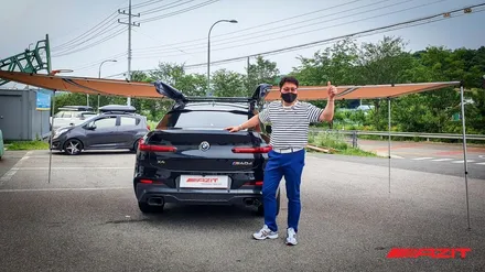 BMW X4와 ARB 차량용 어닝 조합은 옳았습니다. 지금 바로 떠나셔도 됩니다. 캠핑, 차박, 동탄, 수원, 용인, 아지트 / 용인시 기흥구