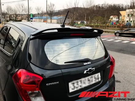 쉐보레 스파크 2020 건그레이 색상 신차패키지 안내. 솔라가드 새턴 썬팅,LX2000블랙박스,순정 바디킷,스포일러,실내등LED 장착 튜닝. 용인 아지트. / 용인시 기흥구