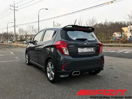 쉐보레 스파크 2020 건그레이 색상 신차패키지 안내. 솔라가드 새턴 썬팅,LX2000블랙박스,순정 바디킷,스포일러,실내등LED 장착 튜닝. 용인 아지트. / 용인시 기흥구