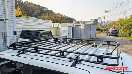 기아 레이 전용 애니커스텀 루프캐리어(루프바스켓) 장착 후기 / 용인, 광교, 성남, 판교