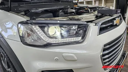 쉐보레 캡티바 차량에 설치한 브라비오 LED H7 합법 LED 전조등 입니다. 오랜 수명은 물론 밝은 빛으로 안전운전에 도움이 됩니다. / 용인, 광교, 성남, 판교