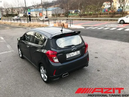 쉐보레 스파크 2020 건그레이 색상 신차패키지 안내. 솔라가드 새턴 썬팅,LX2000블랙박스,순정 바디킷,스포일러,실내등LED 장착 튜닝. 용인 아지트. / 용인시 기흥구