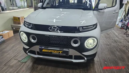 캐스퍼를 더욱 멋지고 밝게 만들어 주는 브라비오 LED 합법 인증 전조등과 시그널 램프(깜빡이), 후진등, 실내등 까지 모두 LED로 교환 할 수 있는 튜닝샵 아지트입니다. / 용인시 기흥구