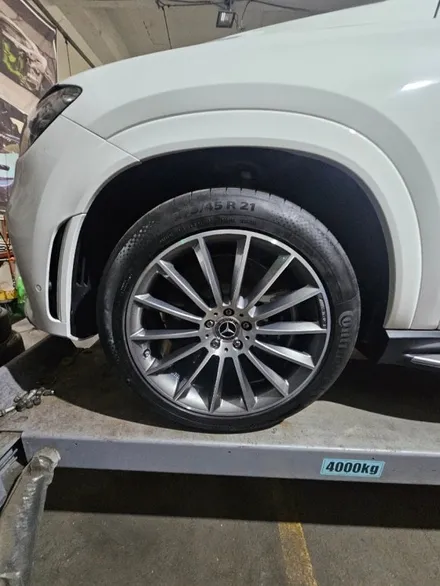 대전 세종 청주 휠복원 메르세데스 벤츠 GLE400d 21인치 다이아몬드 컷팅휠 복원 / 대전, 신탄진, 세종