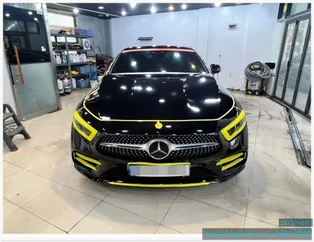 스타일게러지 벤츠 CLS450 정밀 듀얼 광택 유리막 코팅 블라스크 / 서울 양천, 구로, 강서, 영등포, 부천