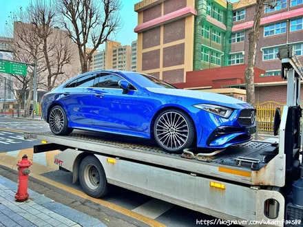 CLS450 4matic 대환장 사틴화이트 전체랩핑시공기 / 서울 양천, 구로, 강서, 영등포, 부천
