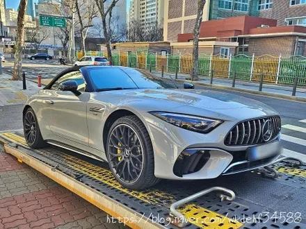 벤츠 정통 로드스터 SL63 AMG 전체랩핑으로 완벽 DRESS UP!! / 서울 양천, 구로, 강서, 영등포, 부천