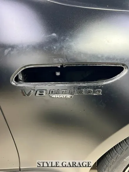 벤츠 GT43 AMG 무광PPF 시공을 했는데 사틴블랙 재랩핑?! 반전의 색상! GT63 컨버전 / 양천구 신정동