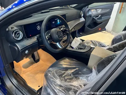 CLS450 4matic 대환장 사틴화이트 전체랩핑시공기 / 서울 양천, 구로, 강서, 영등포, 부천
