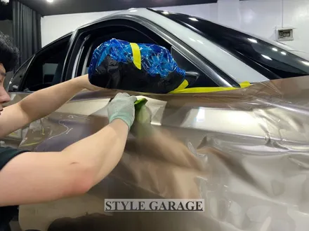 일산 BMW E60 528i 샴페인골드 퓨어화이트 전체랩핑 크롬죽이기 휠 랩핑 시공기 / 양천구 신정동