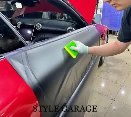 벤츠 SL63AMG 무광블랙 전체랩핑 및 도어잼 랩핑 벤츠랩핑 가격 아깝지 않은 무결점 퀄리티 / 양천구 신정동