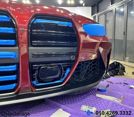 BMW G82 M4 전체랩핑 사틴블랙 시들지 않는 인기 송파구랩핑 잘 하는 곳 하남 랩핑 BMW 랩핑 잘 하는 곳 / 양천구 신정동