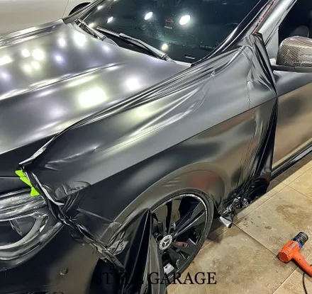 벤츠 CLA45amg 랩핑 보험처리 모르면 안되는 랩핑 사고수리 및 보험처리 꿀팁 한 판도 전체 재시공 가능 / 양천구 신정동