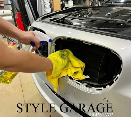 부천랩핑 리얼 후기 BMW 730d 무광블랙 전체랩핑 실내 카본 랩핑 / 양천구 신정동