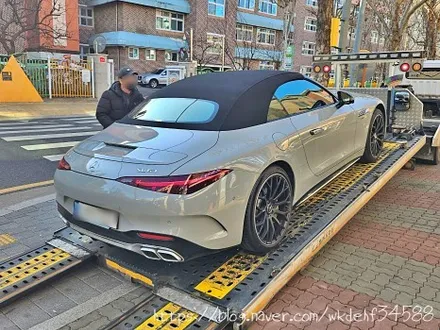 벤츠 정통 로드스터 SL63 AMG 전체랩핑으로 완벽 DRESS UP!! / 서울 양천, 구로, 강서, 영등포, 부천