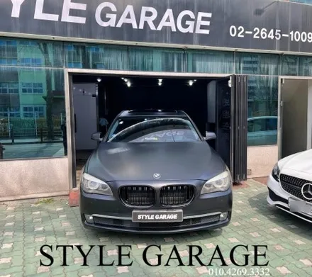 부천랩핑 리얼 후기 BMW 730d 무광블랙 전체랩핑 실내 카본 랩핑 / 양천구 신정동