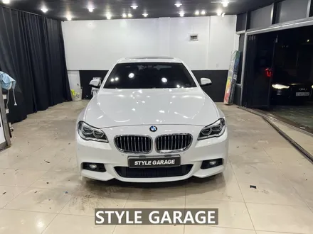 BMW 520d 매트블랙 전체랩핑 풀랩핑 휠도색 매력적인 컬러체인지 / 양천구 신정동