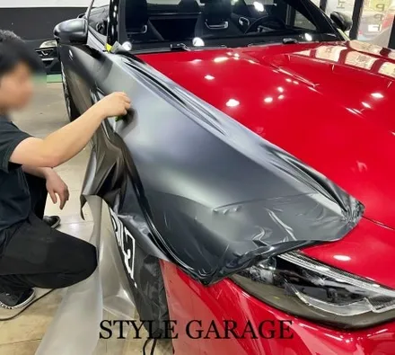 벤츠 SL63AMG 무광블랙 전체랩핑 및 도어잼 랩핑 벤츠랩핑 가격 아깝지 않은 무결점 퀄리티 / 양천구 신정동