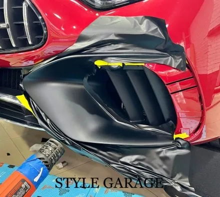 벤츠 SL63AMG 무광블랙 전체랩핑 및 도어잼 랩핑 벤츠랩핑 가격 아깝지 않은 무결점 퀄리티 / 양천구 신정동