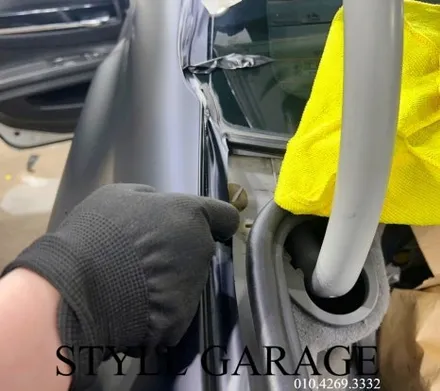 부천랩핑 리얼 후기 BMW 730d 무광블랙 전체랩핑 실내 카본 랩핑 / 양천구 신정동